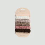 Set de 5 skinny scrunchies